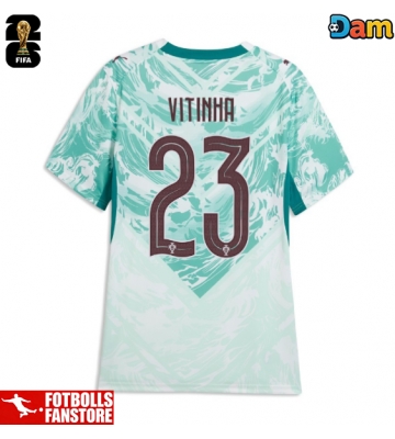 Portugal Vitinha #23 Bortatröja Dam VM 2026 Kortärmad
